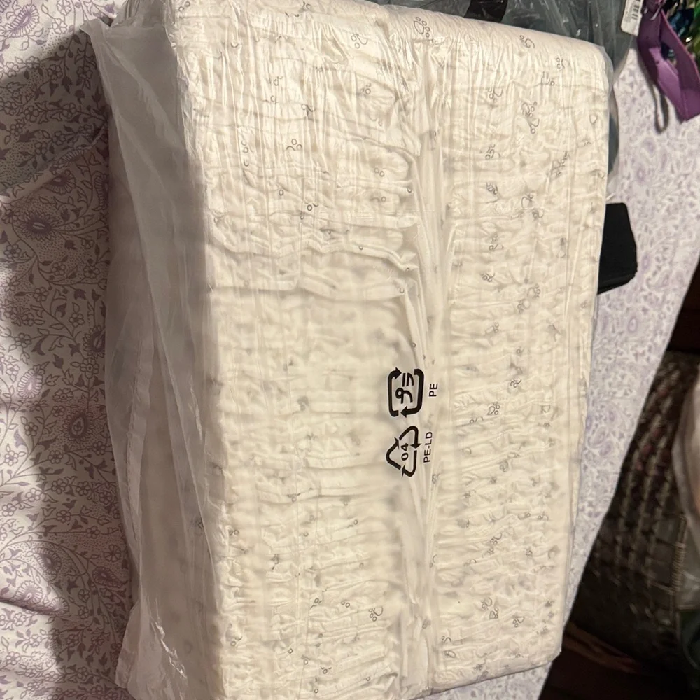 White Ruched Fabric with Embellishments